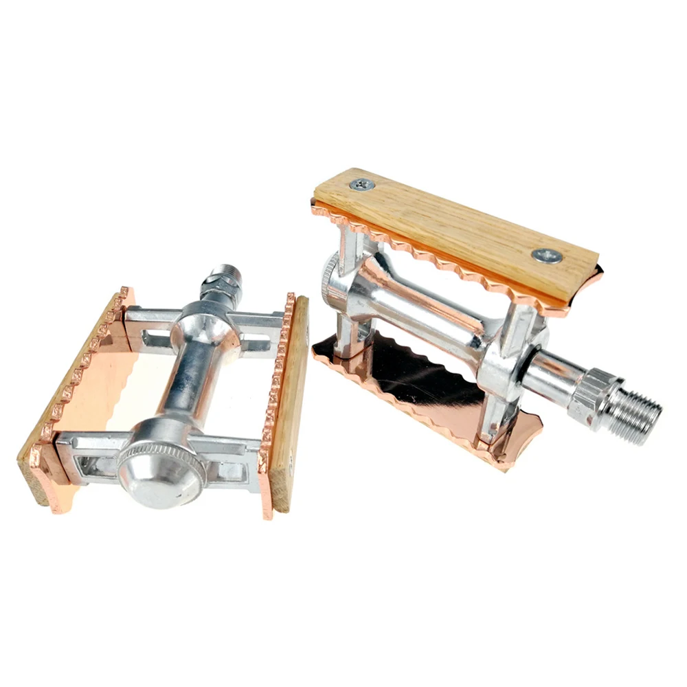 

HOT-Shanmashi Bicycle Pedals Mountain Bike Mtb Road Cycling Aluminum Alloy Vintage Bearing Bmx Ultra-Light Pedal Accessories B