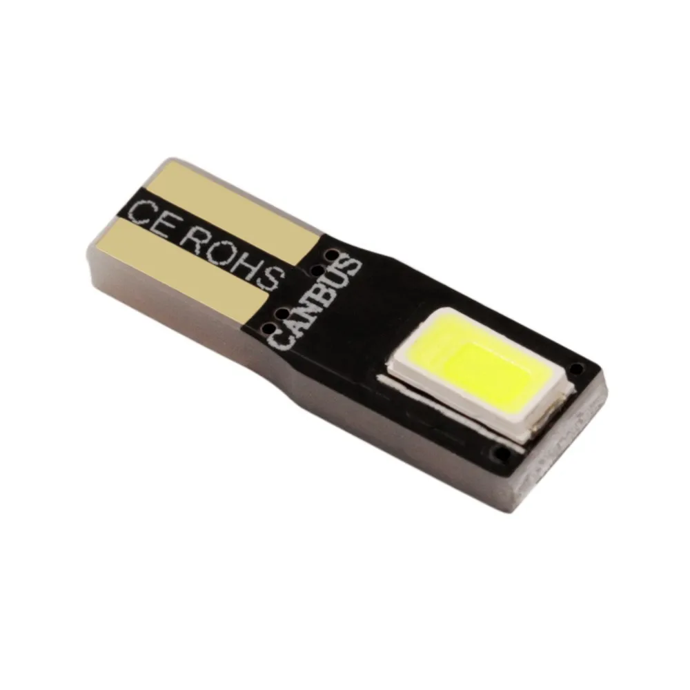2 шт. авто светодиодный T5 2721 W3W W2 * 4.6d 5730 SMD инструмент: Клин Индикатор Светильник