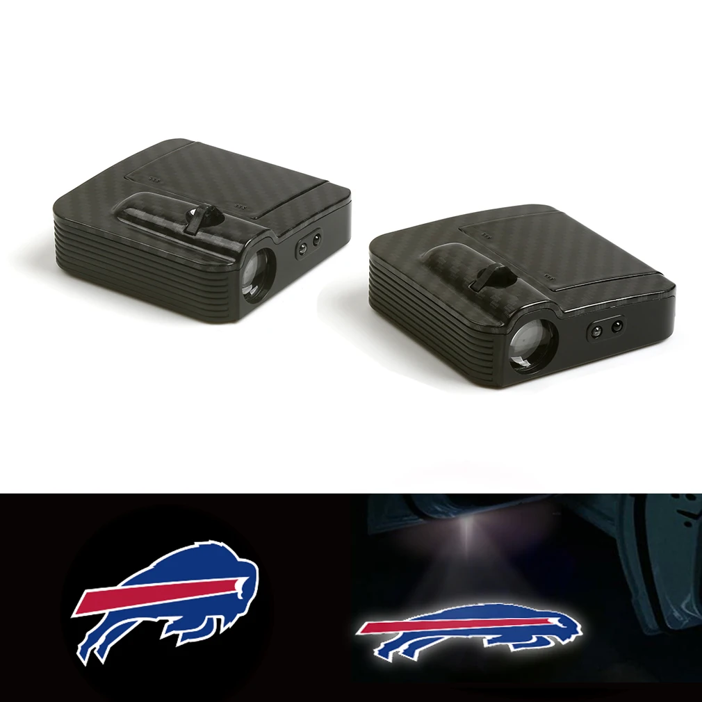 

Fit For Boston Red Sox Logo Car Door Wireless LED Ghost Laser Projector Shadow Light 12V