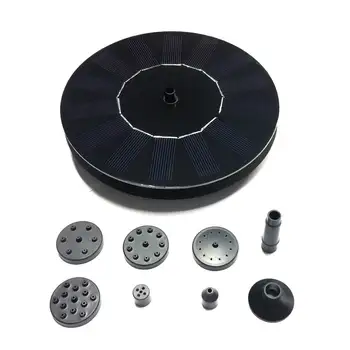 

Practical Boutique Solar Bird Bath Fountain Pump 1.4W Free Standing Solar Fountain Water Pumps Panel Kit Outdoor Birdbath Wat