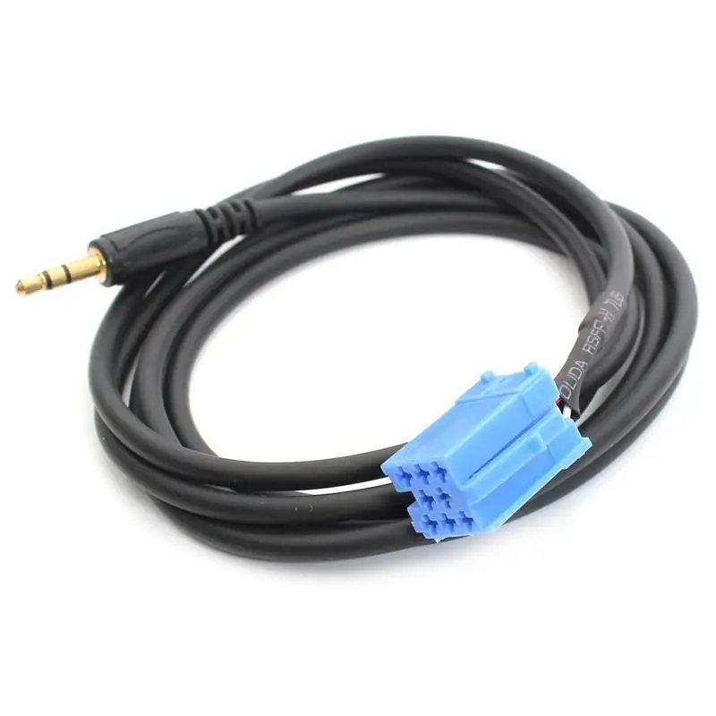 

3.5mm Jack Connect Car Radio Car Mini for ISO 8 Pin Aux Cable Adapter for VW AUDI Bla-punkt Radio