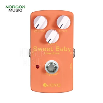 

Joyo JF-36 Sweet Baby Overdrive Guitar Effects Pedal Accessories 9V DC Electric Bass Acoustic Sturdy Aluminum Alloy Case