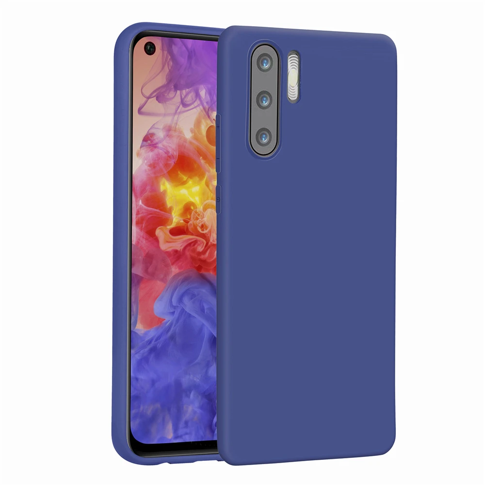 

TORUBIA For Huawei P30 Pro Case Silicone Candy Color Slim Matte Soft TPU Back Cover For Huawei P30 Pro Case Shockproof Funda