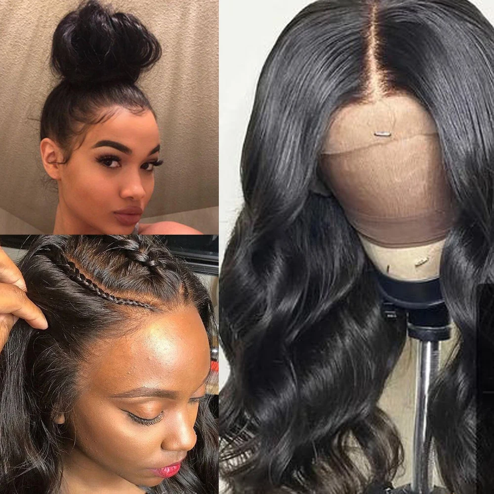 Beaudiva Brazilian Body Wave 2/3 Bundles With Frontal Human Hair Weave Bundles Lace Frontal With Bundles Human Hair Extension