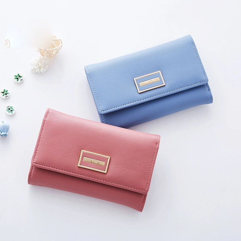 

Women's Wallet Fashion Hand Holding Mini Coin Purse Multi-Card Seven-Character Zipper Multi-Function Bag