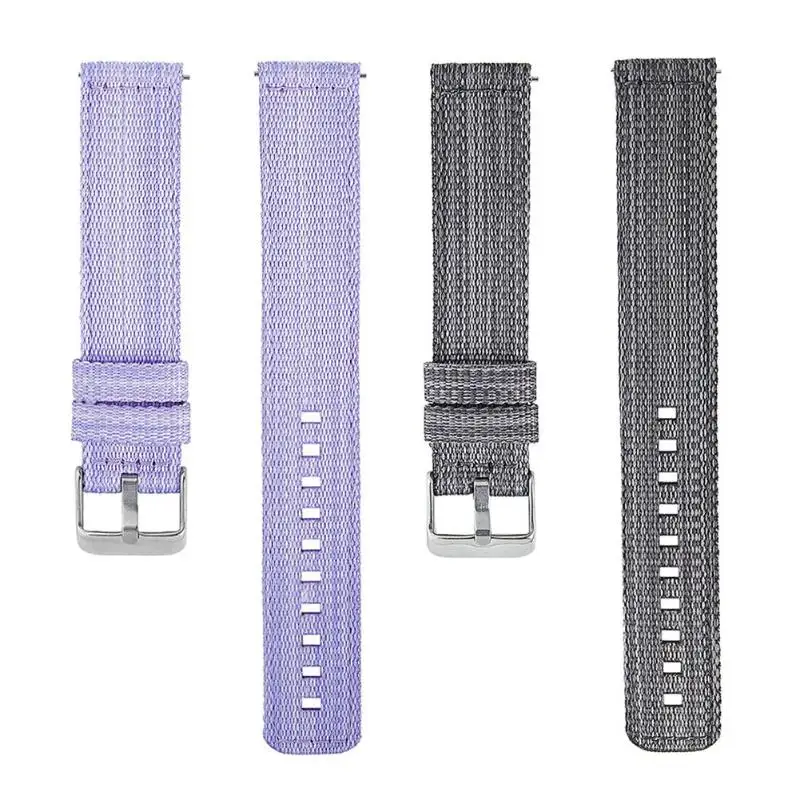 

S/L Denim Nylon 18mm Watch Band Wrist Strap Belt Replacement for Huawei Watch 1/S1/Fit/b5 Smart Watch watchband accessories