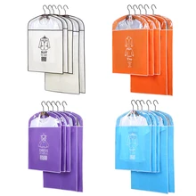 Дышащий Костюмы сумка для хранения пыли Чехол; Портплед с прозрачным окном для путешествий или длительного хранения вашей одежды