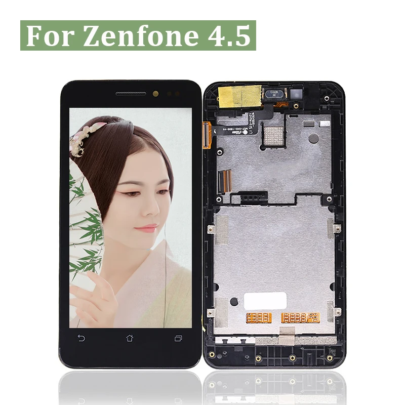10 шт./лот для Asus zenfone 4 A400CG LCD с сенсорным экраном дигитайзер сборка дисплей