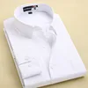 Chemise à manches longues pour hommes, chemise de styliste, de haute qualité, Non en fer, coupe cintrée, style professionnel, printemps automne ► Photo 3/6
