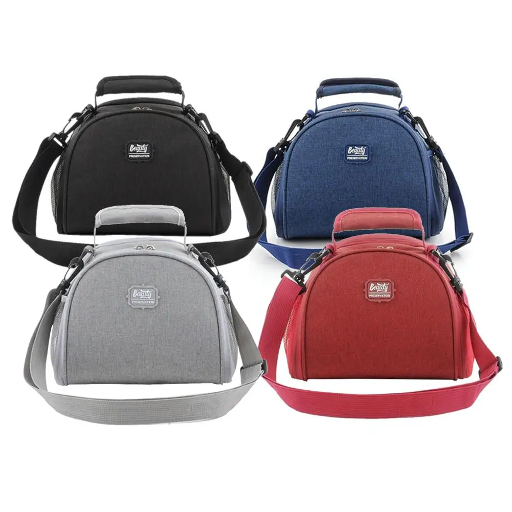

Men Women Waterproof Lunch Bags Insulation Bag Picnic Large Capacity Multifunction Food Organizer Shoulder Cooler Bag