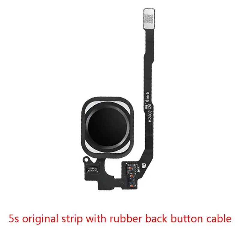 Mobile Phone Flex Cables Mobile Phone Parts Efficient For Iphone Iphone 5s,6s/6p,7/7p,iphone8 Series Fingerprint Return Key Assembly Fpc Line With Rubber Pad