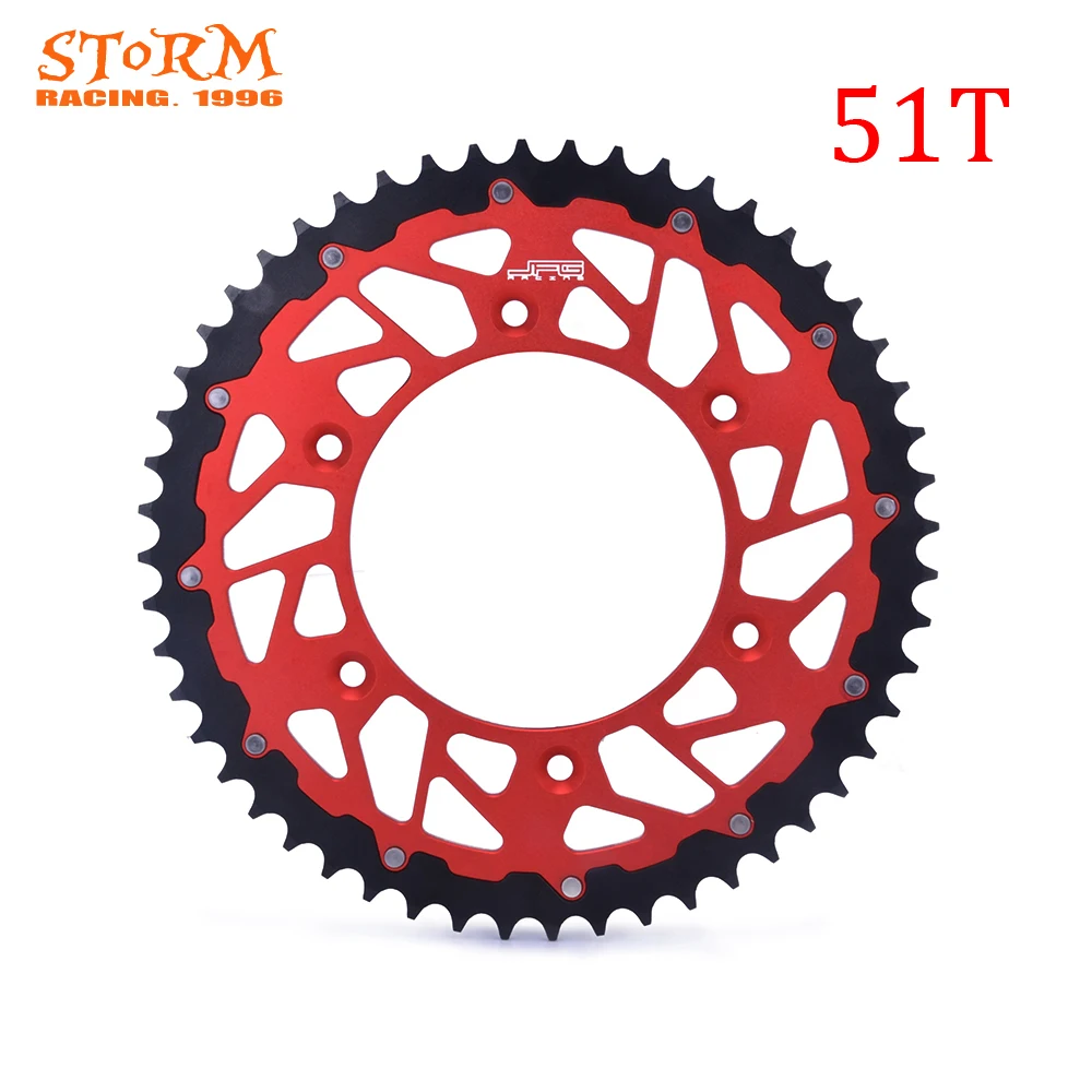 JT 50 Tooth Steel Rear Sprocket 428 Pitch JTR1204.50 for Honda XR100R 1985-2003 JT 50 Tooth Steel Rear Sprocket 428 Pitch JTR1204.50 for Honda XR100R 1985-2003