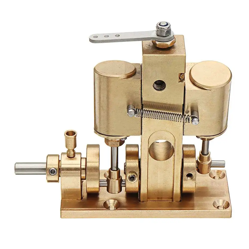 

Microcosm M36 Twin Cylinder Oscillating Engine Model Toy Gift Children Physical Law Toy Kids DIY Project Part Metal 85x79x67mm