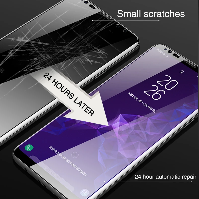 Мягкая Гидрогелевая Защитная пленка для Samsung Galaxy S8 S9 Plus Note 8 9 полное покрытие Защита экрана для Samsung S9 S8 S7 S6 Edge