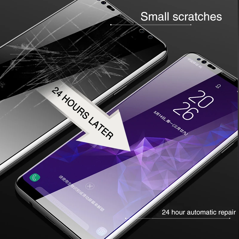 Soft Hydrogel Protective Film For Samsung Galaxy S8 S9 Plus Note 8 9 Full Cover Screen Protector For Samsung S9 S8 S7 S6 Edge
