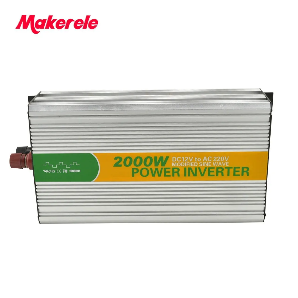 

MKM2000-122G Convert Modified Sine 220/230v USB Interfaces Power Inverter 2000W Inverter With Inverter Fan built-in the Fuse