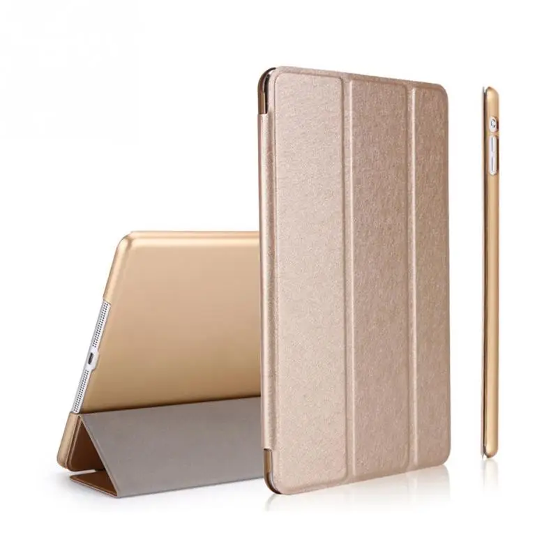 

Ultra Slim Shockproof Case For iPad Air 2 Smart Wake-up Sleep Stand Folding PU Leather Flip Cover for Apple for iPad 6 #15