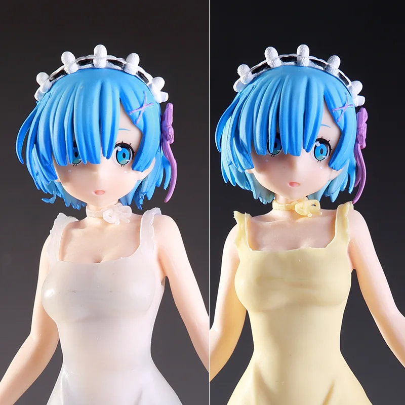 

A doll in a white dress From Zero Start of Another World Life Bud, Hand to Do REM Dress PM Product Hand to Do Model