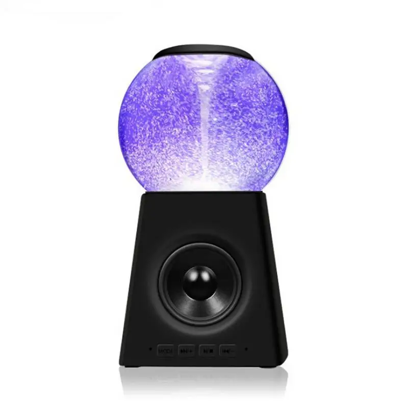

Water Dancing Column Speakers Light Show Water Music Fountain LED Crystal colorful USB Recharge Water Spray Speakers