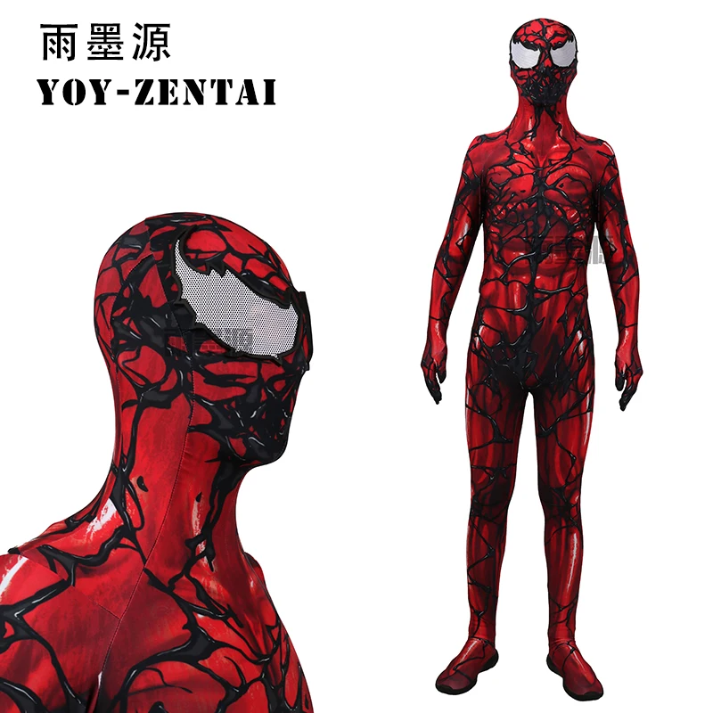 Glowing Dream High Quality Red Venom Costume Muscle Shade Venom Cosplay
