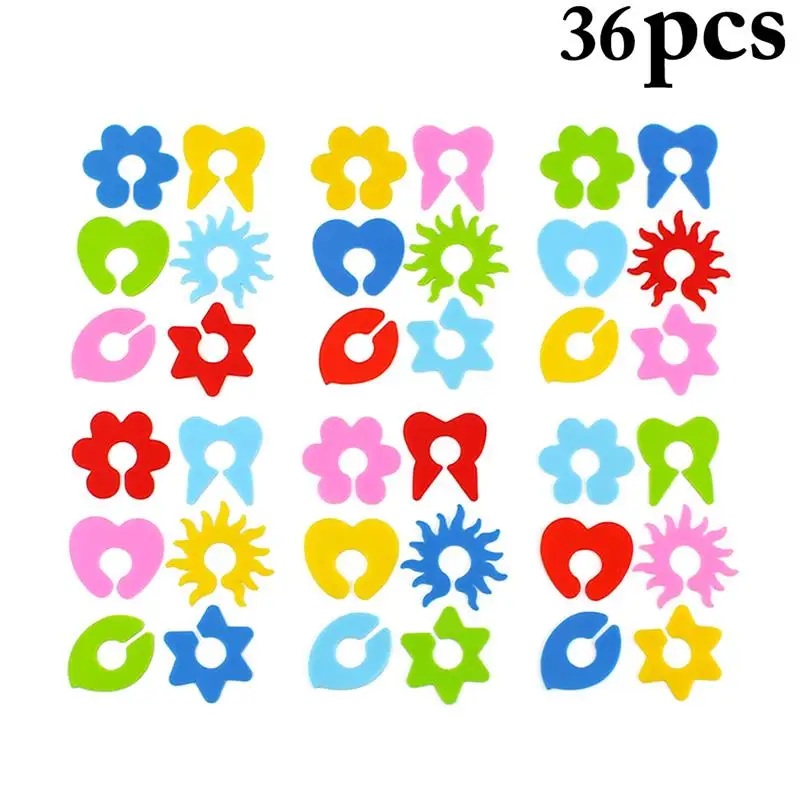 

36PCS Wine Glass Charms Creative Silicone Wine Glass Cup Marker Labels Novelty Recognizer Party Drinker Marker Wine Accessories