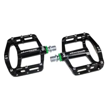 

Shanmashi 1Pair Professional Magnesium Alloy 3 Axle Mountain Bike Pedals Cyling Accessories