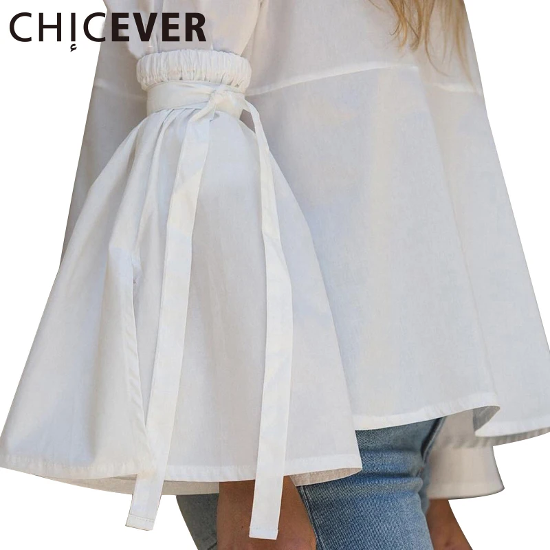

[CHICEVER] 2019 Original Spring Solid Long Lace Up Elastic Cotton Women Cuffs New Fashion Style Cuff