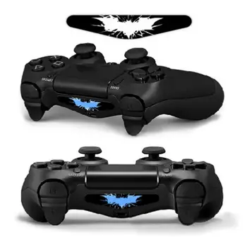 

2 pcs LED Light Bar Decal Sticker for PS4 Designer Controller Vinyl Stickers for PS4 Radar Bat Logo Stickers Gaming Accessory #2