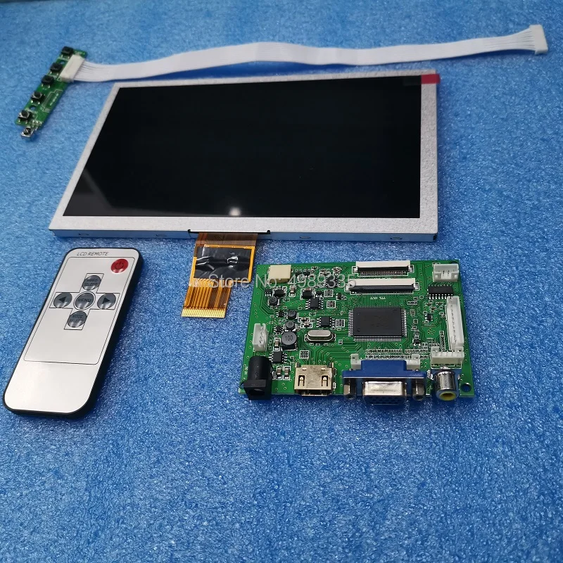 8 дюймовый ЖК экран 1024X768 дисплей HDMI + VGA AV плата управления водителем