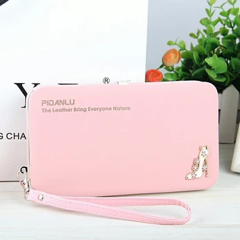 

High Heel Ladies Wallet Pencil Case Clutch Bag Purse Lunch Box Mobile Phone Bag Female