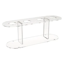 1 шт. акриловая 4 отверстия двухслойная конусная стойка для мороженого