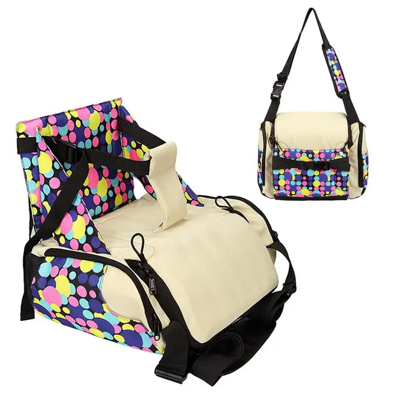 

Multifunctional Portable Mommy Diaper Bag Baby Infant Travel Booster Seat Shoulder Backpack Mommy Bag Print