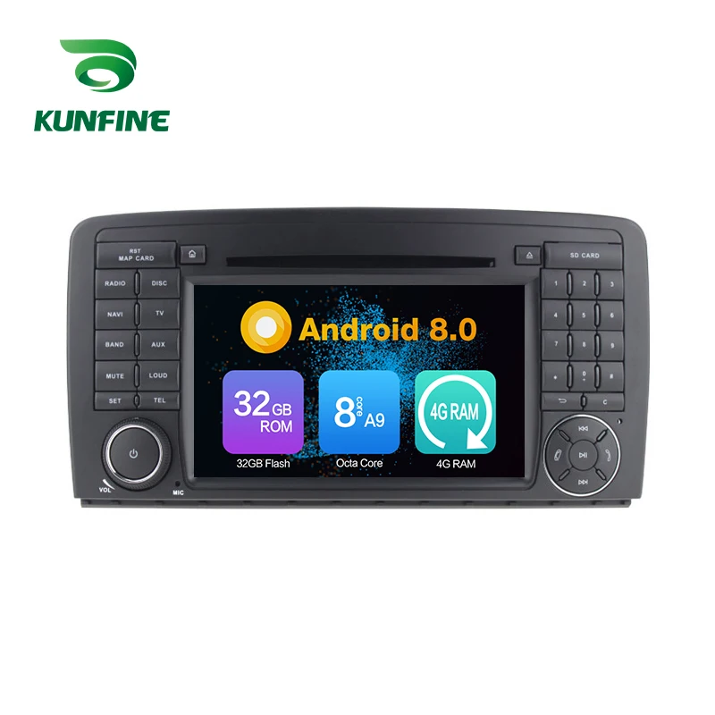 Android 9.0 Core PX6 A72 Ram 4G Rom 64G Car DVD GPS Multimedia Player Car Stereo For Benz R-W251/R280 2006-2016 Radio Headunit