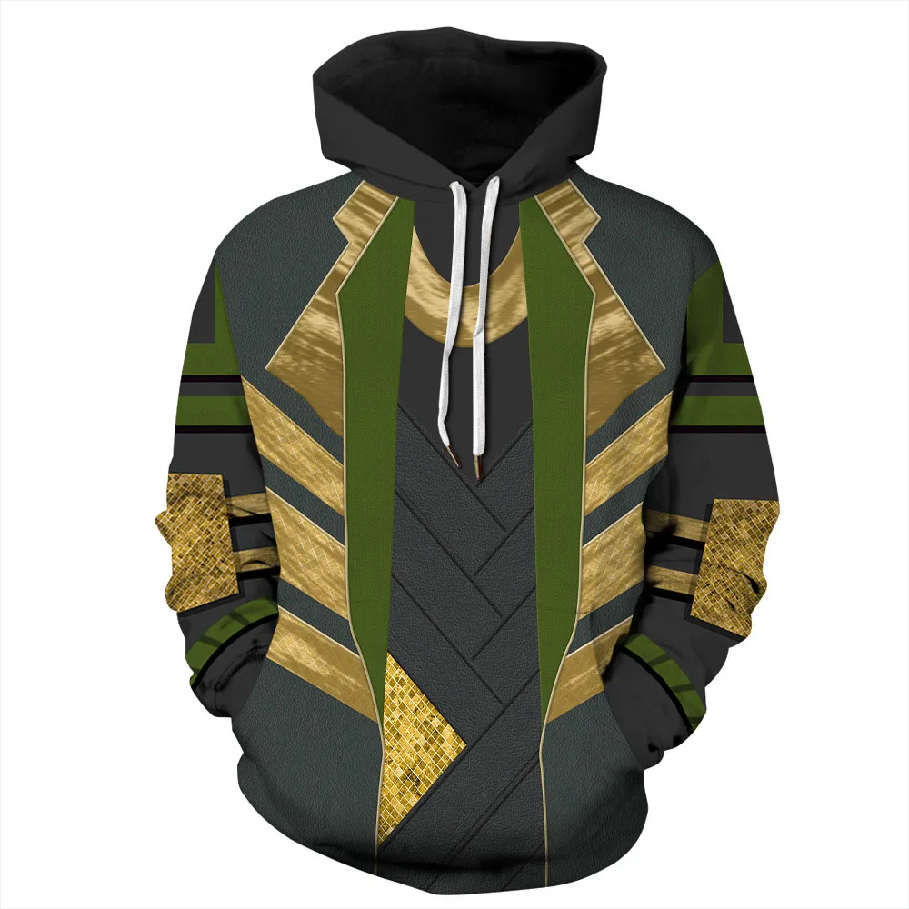 

Vintage 3D Print Cosplay Jacket Men/women Hiphop Streetwear Sweatshirts with Hat Boys Cool Golden Printed Hoodies Tops Clothes
