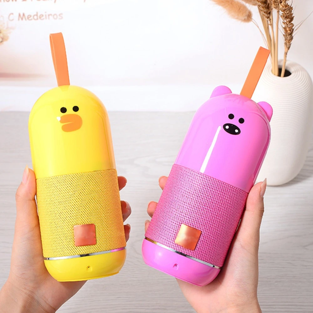 Makescc Tg502 Bluetooth スピーカーかわいい漫画ポータブルスピーカーコラムスピーカー Fm Tf カード Aux Bt4 2 ワイヤレス列音楽 Portable Speakers Aliexpress