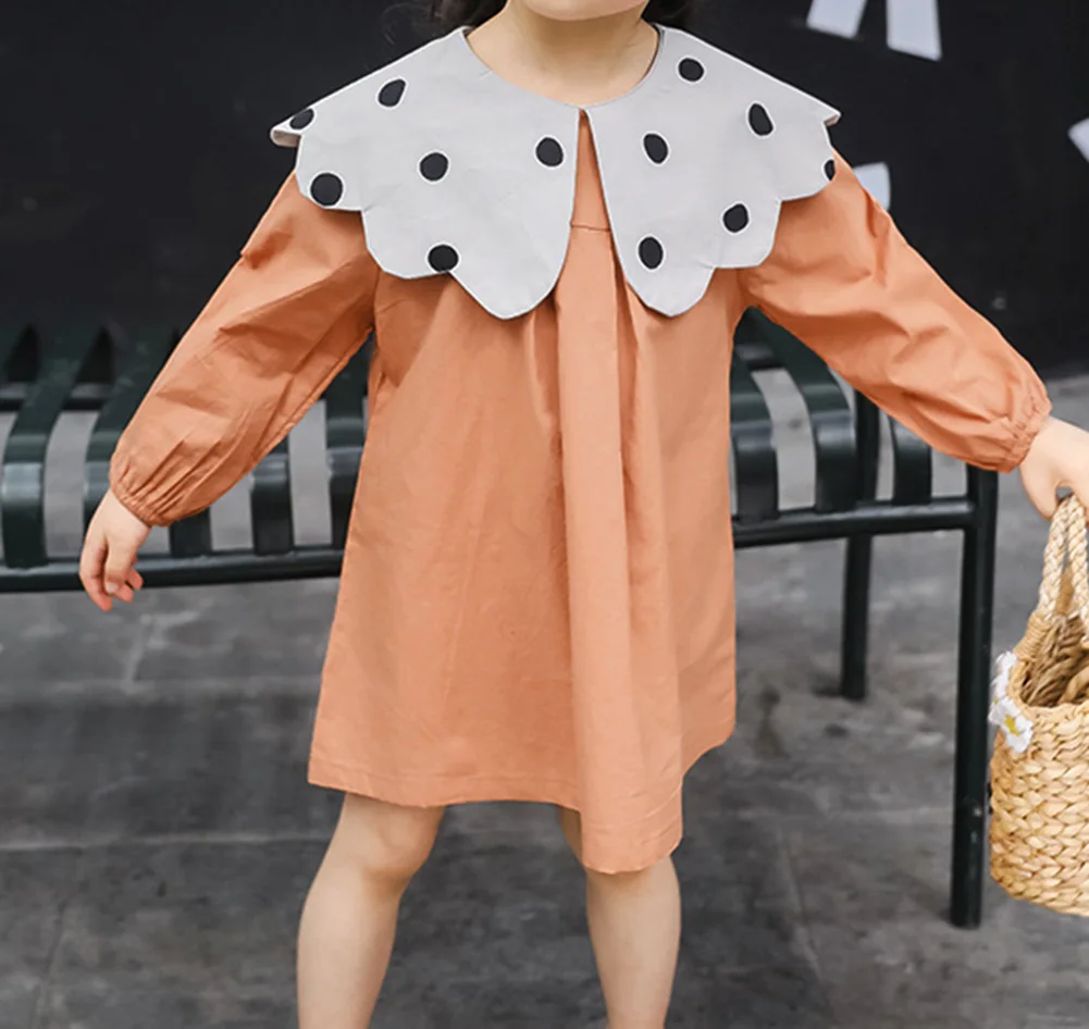 

Fairy Baby Kids Dresses For Girls 2019 New Summer Infant Baby Long Sleeve Dot Princess Dress For Baby Girls Clothes Dresses