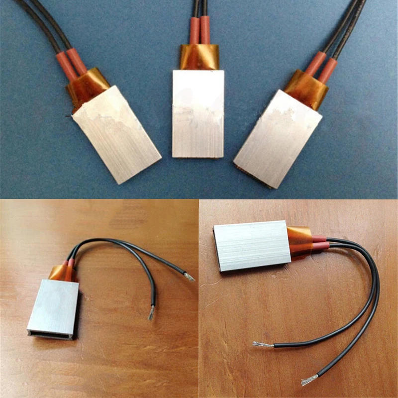

DWZ 12V AC DC 50W Thermostat PTC Heating Element Constant Temperature Heater Plate