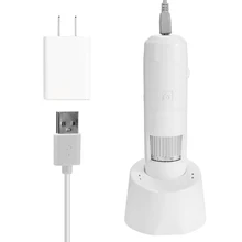 Горячие HT-BW35 5-200X Регулируемый HD скин волосяные фолликулы прибор для исследования кожи волосистой части головы Wi-Fi Беспроводной Бытовой Портативный скины тестер фотошоп