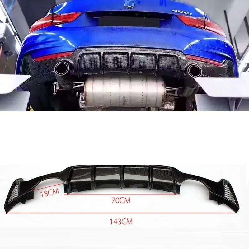 

Modified Protector Decoration Accessory Parts Rear Diffuser Tuning Car Front Lip Bumpers 14 15 16 17 18 FOR BMW 4 series