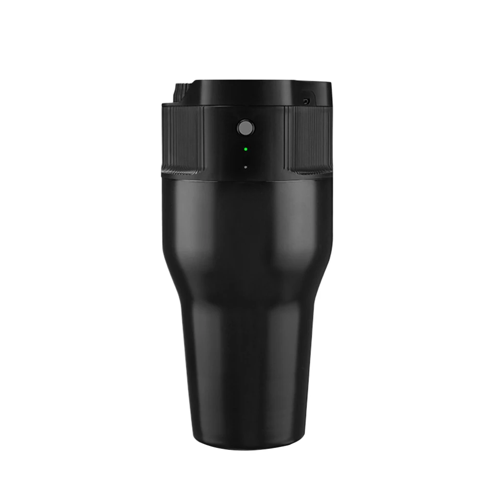 

1 PC Portable Espresso Maker Circulating Extraction Mini Automatic Capsule Household Coffee Machine For Home Travel (Black)