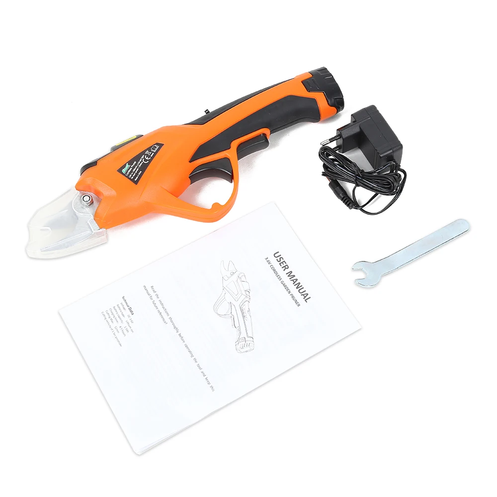 

ET1505 Electric Rechargeable Cordless Pruning Shears for Garden / Home Portable Hand Tool Sets for Cutting / Repairing Plant