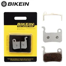 BIKEIN 4 пары серебряных MTB резиновых тормозных колодок для Shimano Deore M595 M596 SLX M665 XT M775/776 XT/R M975 M966 M965 велосипедные тормозные колодки
