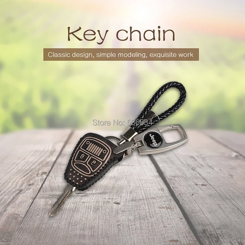 Jeep Wrangler Steering Wheel Key Chain Key-ring Keychain Keyfob