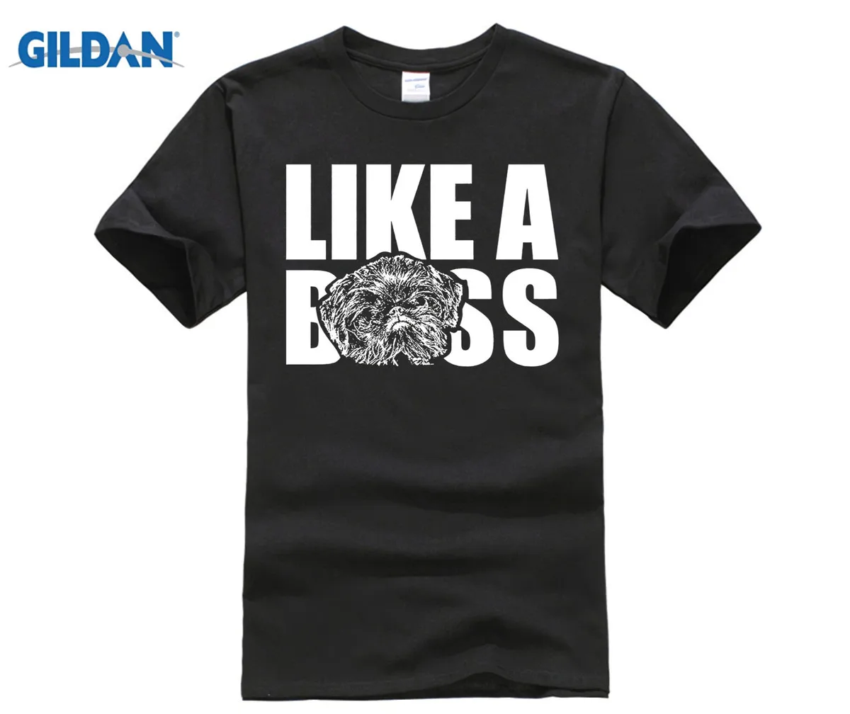 

GILDAN Brussel Griffon Shirt Like a Boss T-shirt