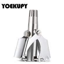 Ручная стирка Vibrissa устройство торговля механический триммер для волос в носу бритье и удаление волос