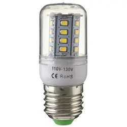 3,3 W SMD 2835 30 светодиодные лампы «Кукуруза» лампы E27/E14/G9/GU10/B22 теплый белый/белый 110 V 650LM