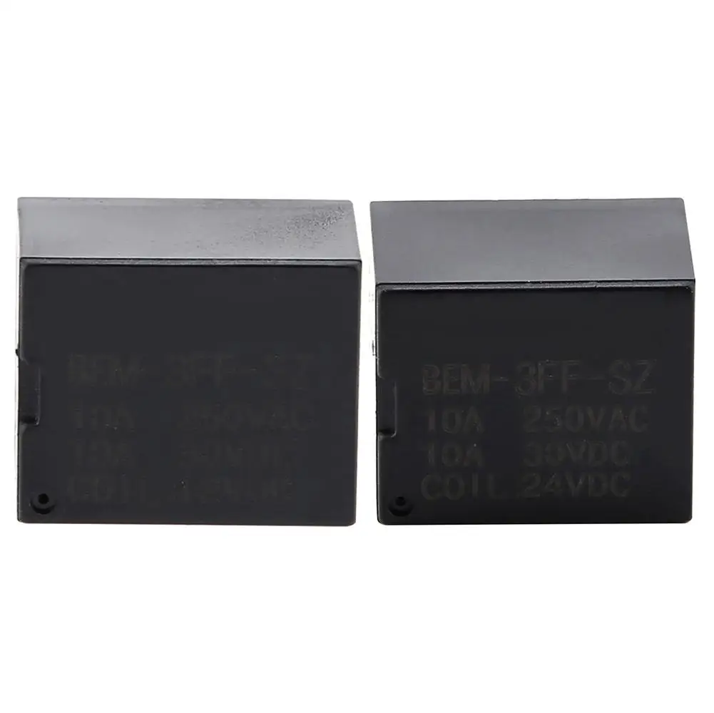 

100pcs 12/24V Mini 5 Pin Electromagnetic Electric Relay SPDT Contact NEW