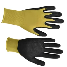 WG-500G износостойкие резиновые механические нитриловые перчатки защитные перчатки для безопасности работы зеленые