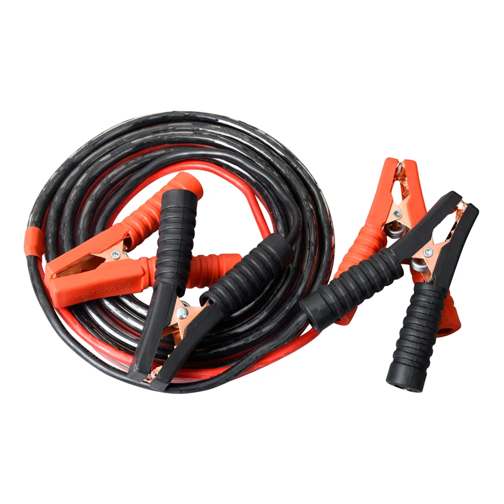 

1pc 6m 5m 4m 800A Temperature Resistant Insulation Line Emergency Cable Line Battery Line Booster Cable Line For Van Truck Car