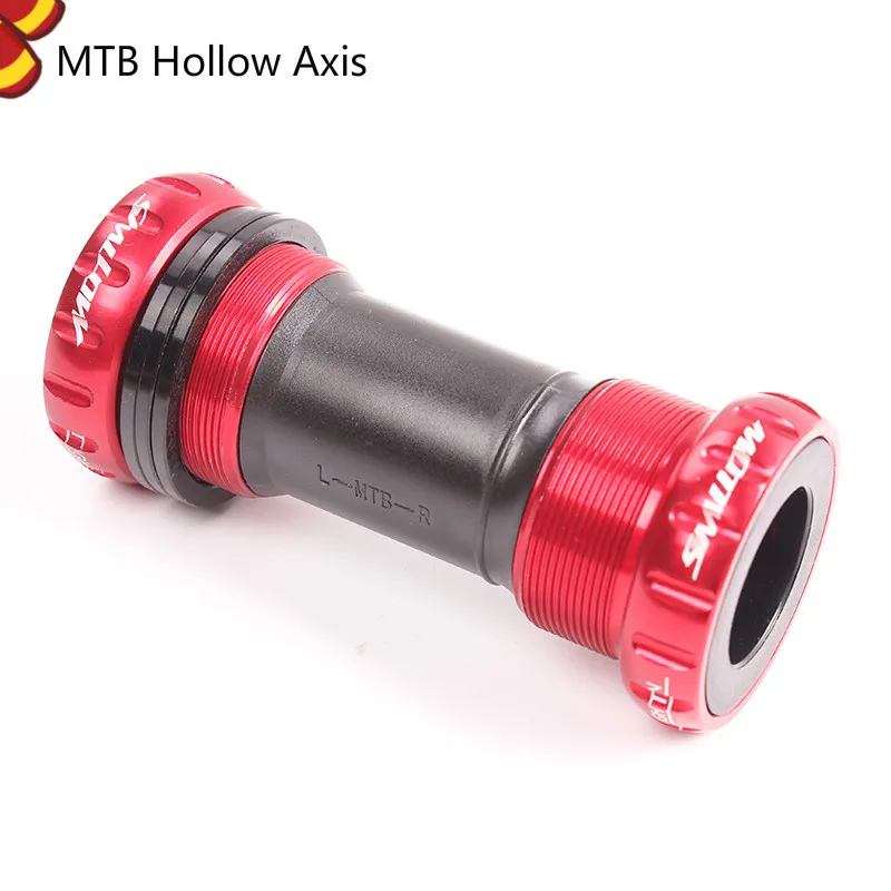 

SMLLOW MTB BIcyle Axis Bearing Screw Type 68/73 Mm Bicycle Axis MTB Road Bike Bottom Bracket